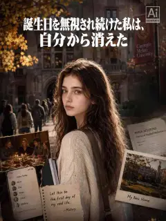 誕生日を無視され続けた私は、自分から消えた